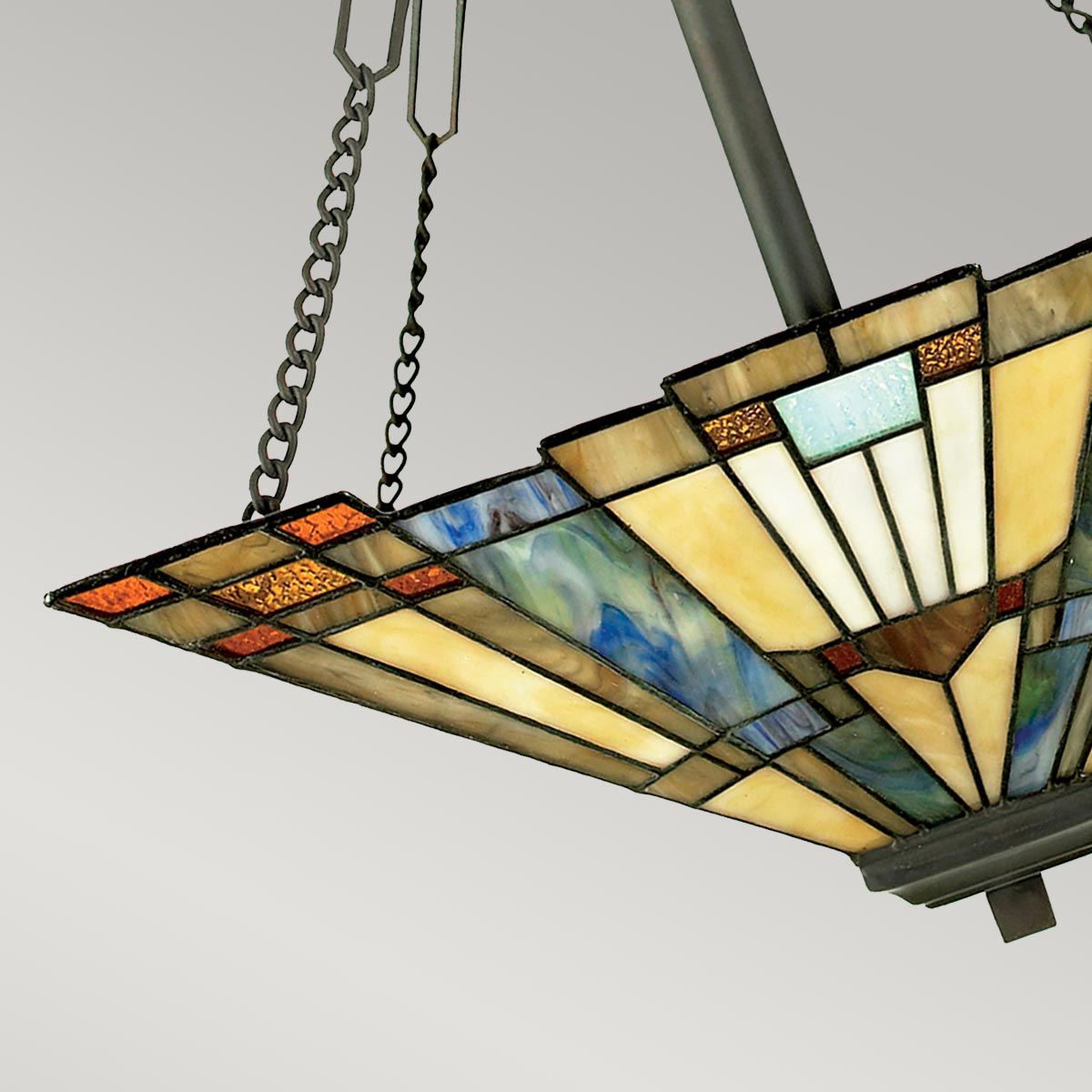 Quoizel Inglenook Pendelleuchte Bronze – Detailansicht 3