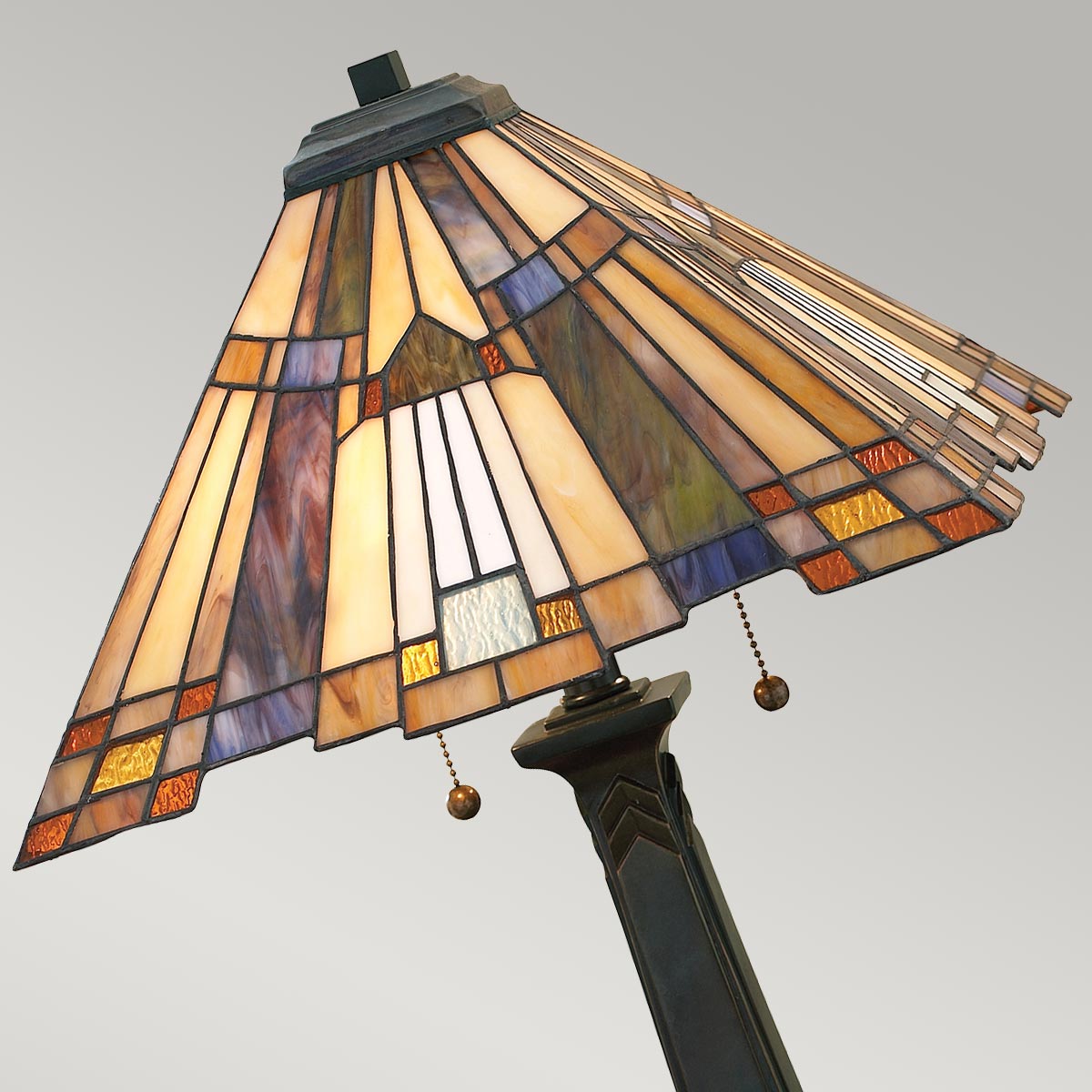 Quoizel Inglenook Tischlampe Bronze – Detailansicht 2
