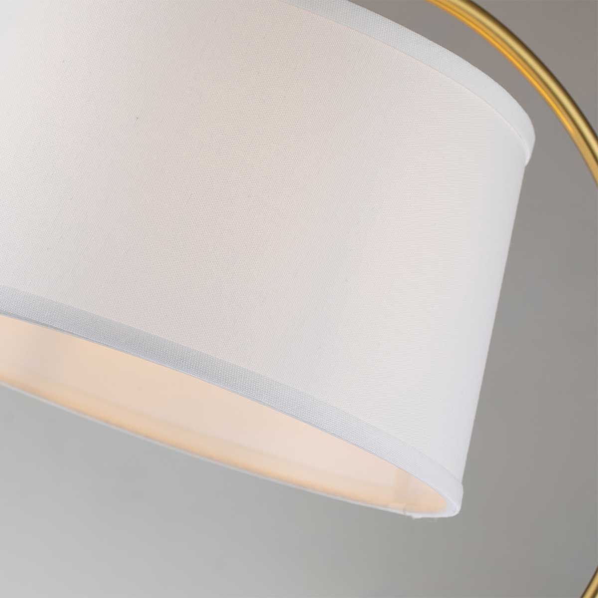 Quoizel Jenkins Tischlampe Messing – Detailansicht 2