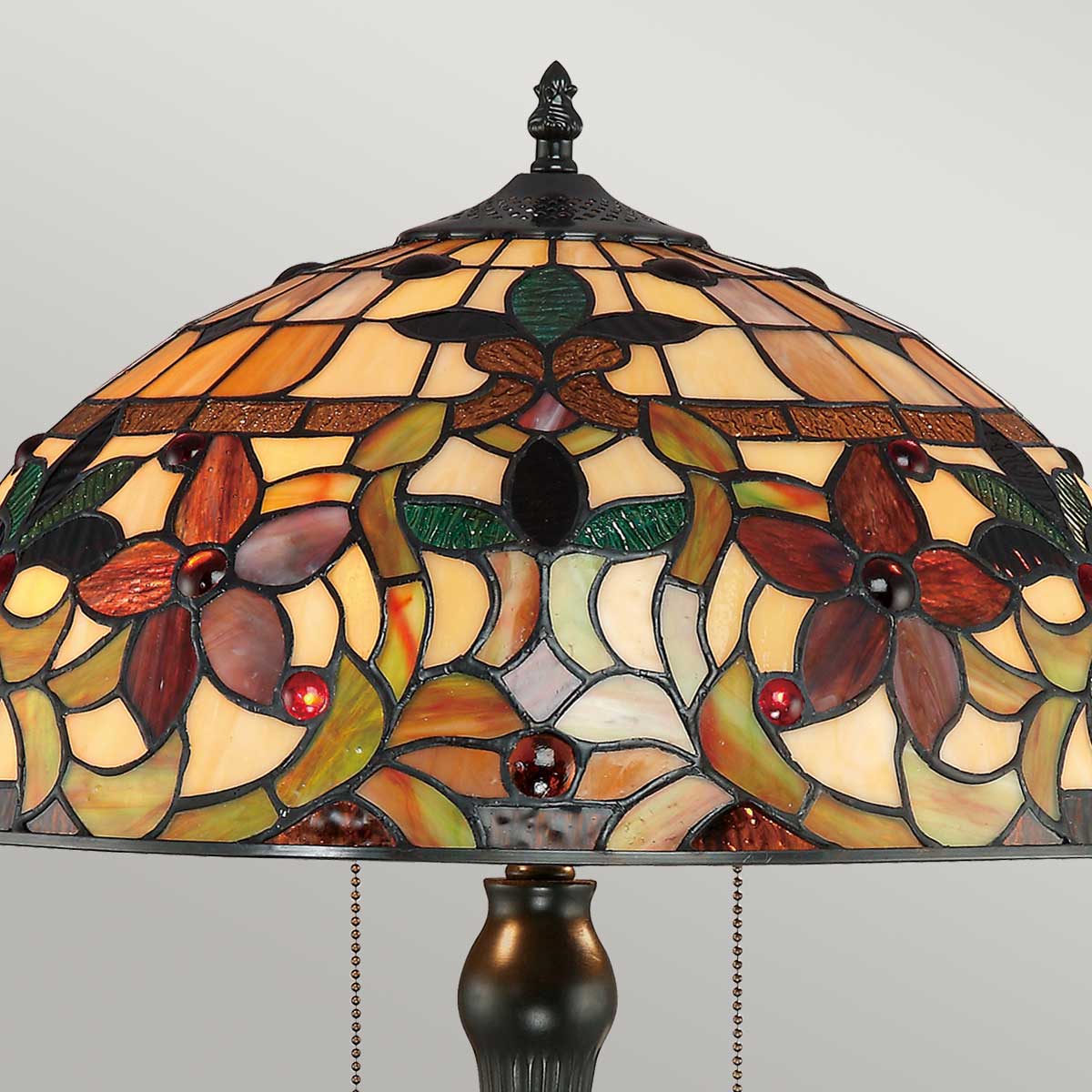 Quoizel Kami Tischlampe Bronze – Detailansicht 2