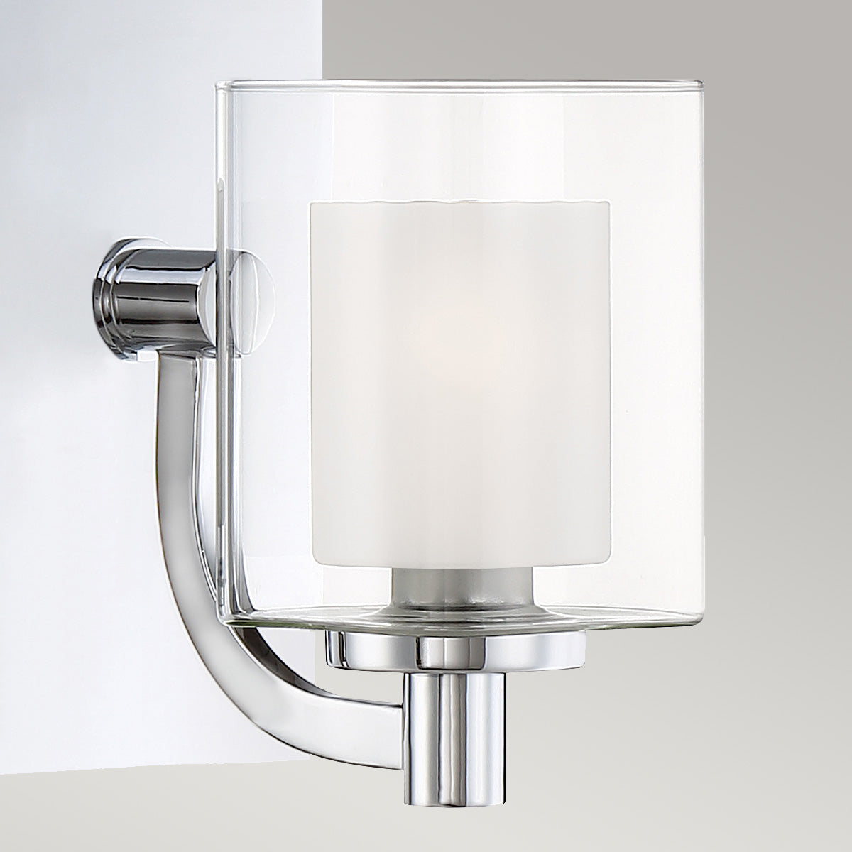 Quoizel Kolt Wandleuchte Chrom – Wohnambiente
