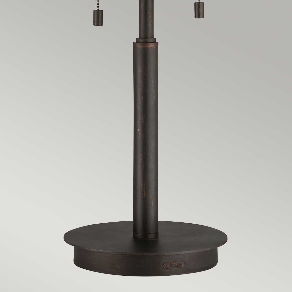Quoizel Laguna Tischlampe Kupfer – Wohnambiente