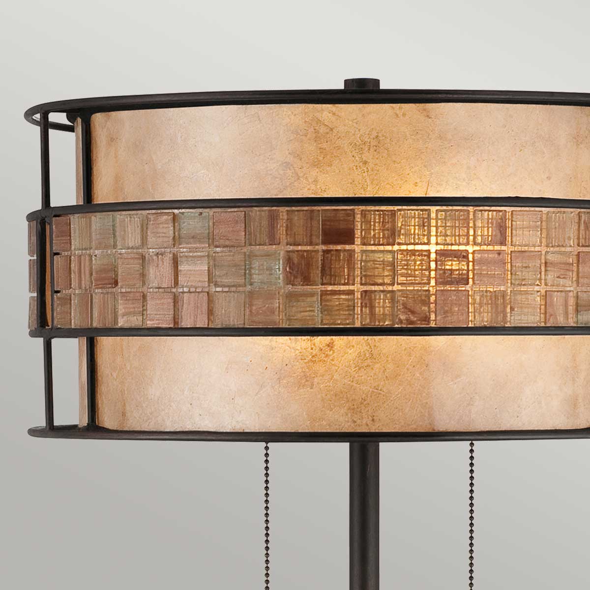Quoizel Laguna Tischlampe Kupfer – Detailansicht 2