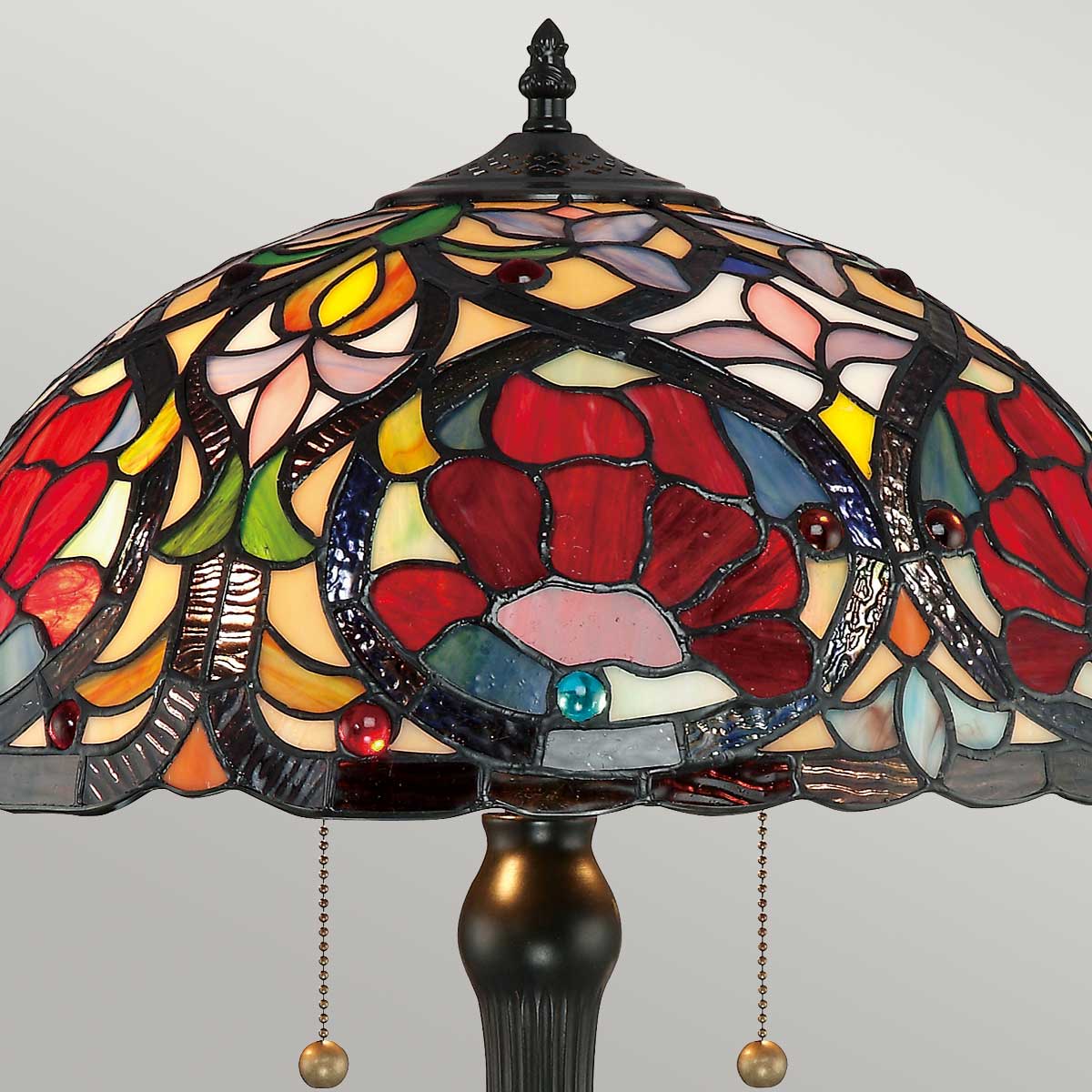 Quoizel Larissa Tischlampe Bronze – Detailansicht