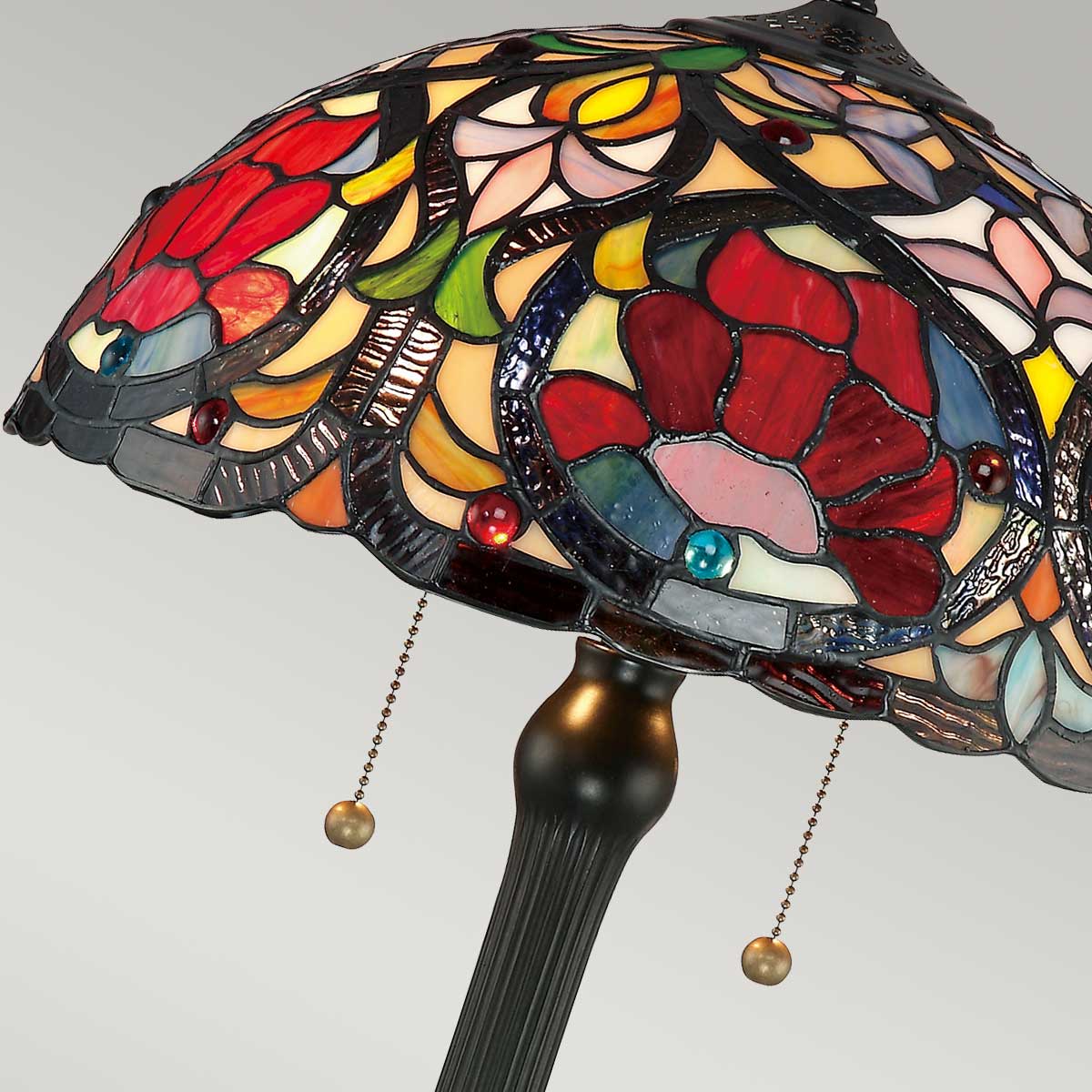 Quoizel Larissa Tischlampe Bronze – Detailansicht 2