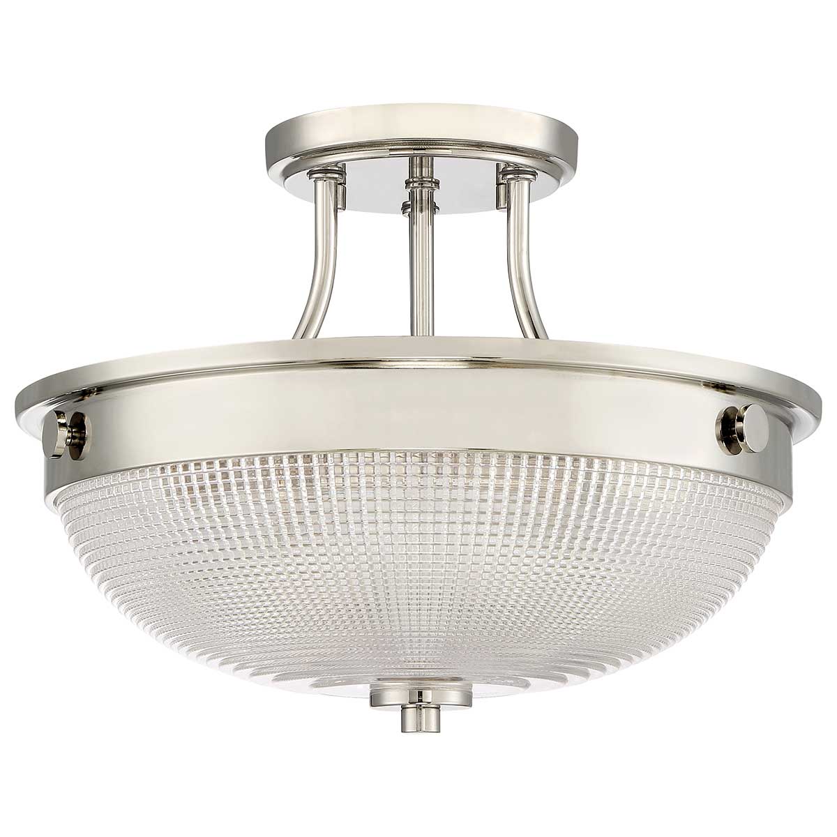 Quoizel Mantle Deckenleuchte Silber – Wohnambiente