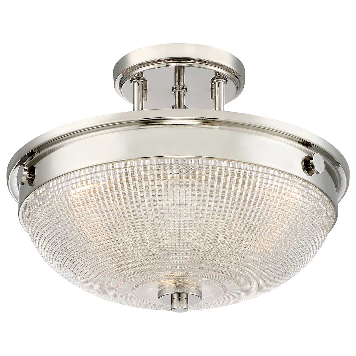 Quoizel Mantle Deckenleuchte Silber – Detailansicht