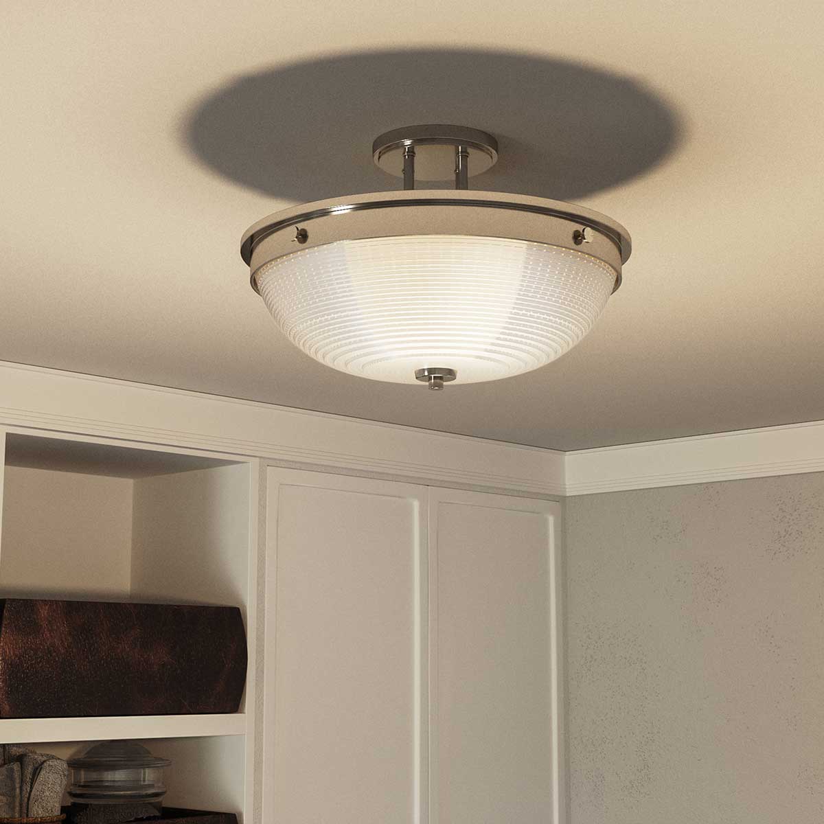 Quoizel Mantle Deckenleuchte Silber – Detailansicht 4