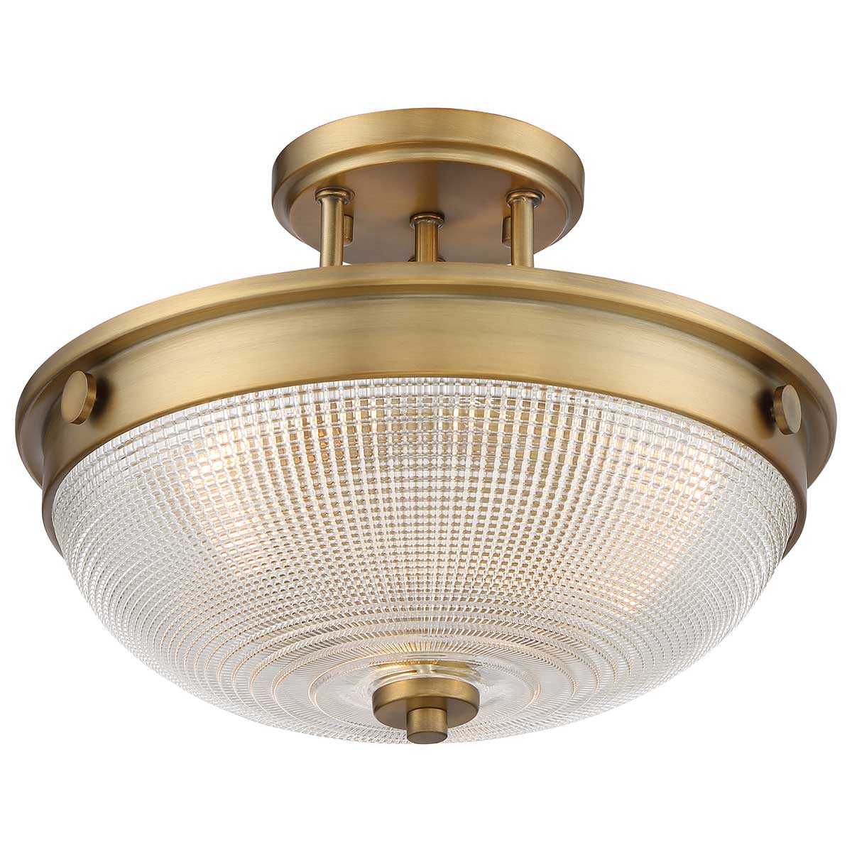 Quoizel Mantle Deckenleuchte Messing – Detailansicht