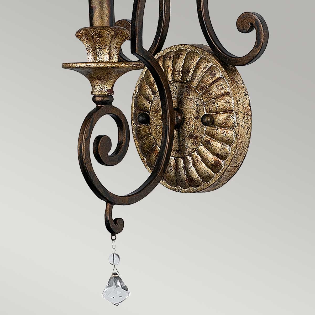 Quoizel Marquette Wandleuchte Heirloom – Detailansicht 2