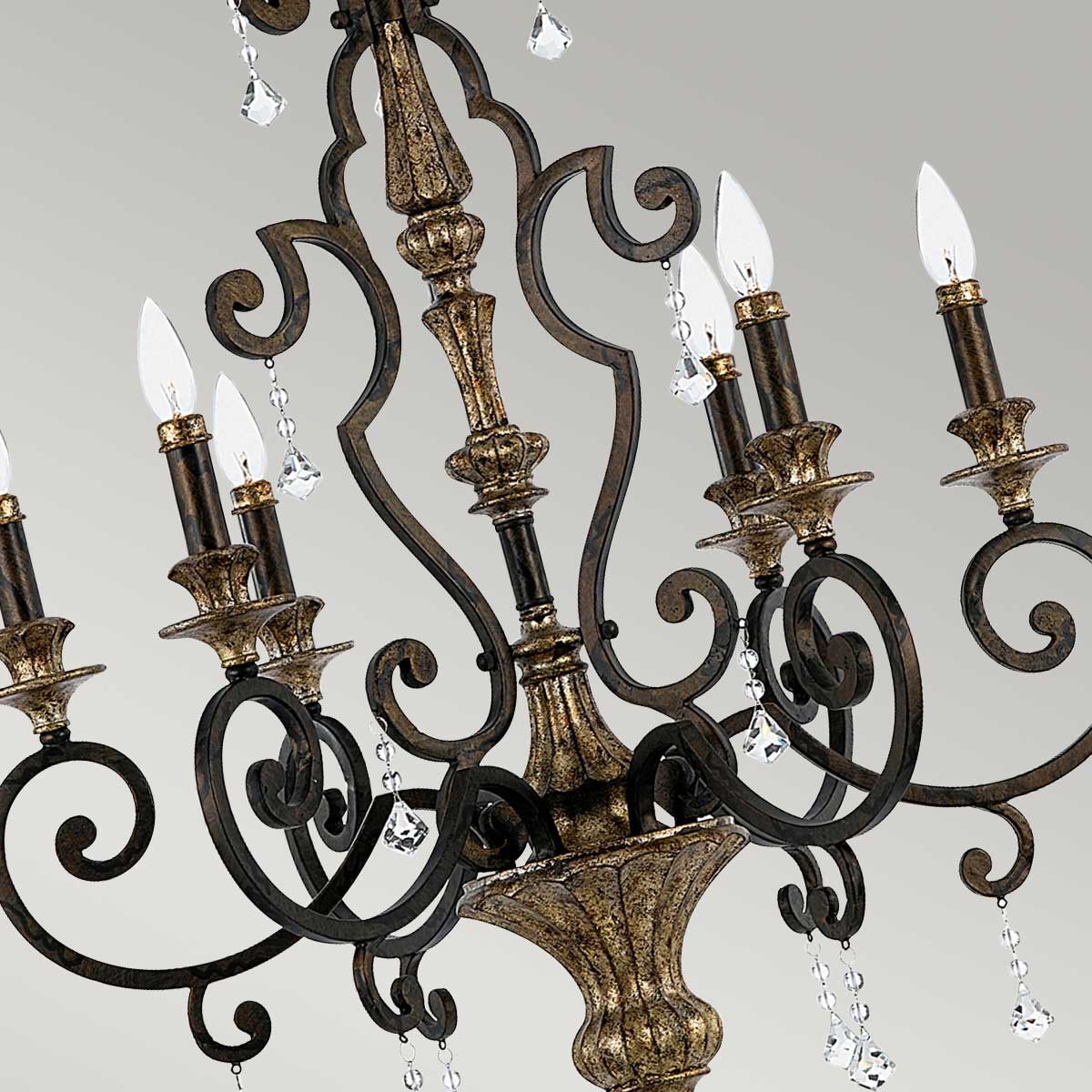 Quoizel Marquette Kronleuchter Heirloom – Detailansicht 3