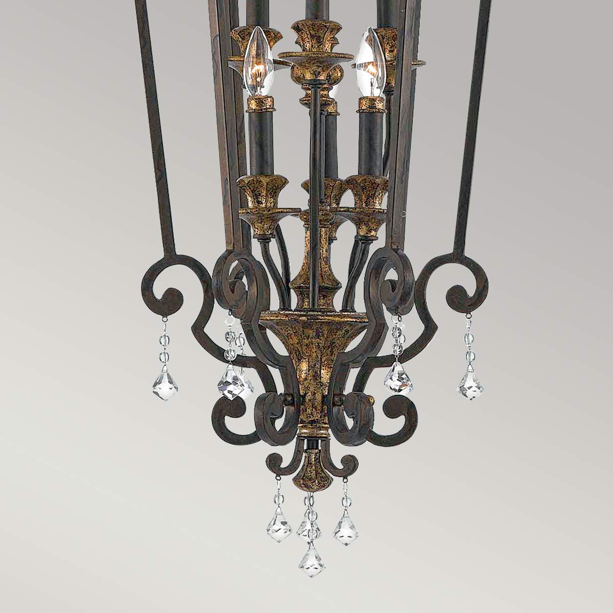 Quoizel Marquette Kronleuchter Heirloom – Detailansicht