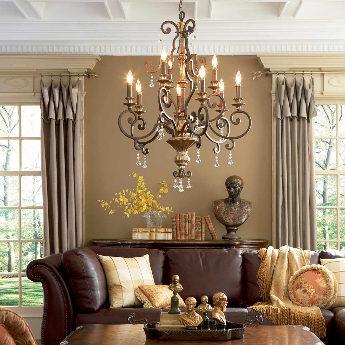 Quoizel Marquette Kronleuchter Heirloom – Wohnambiente