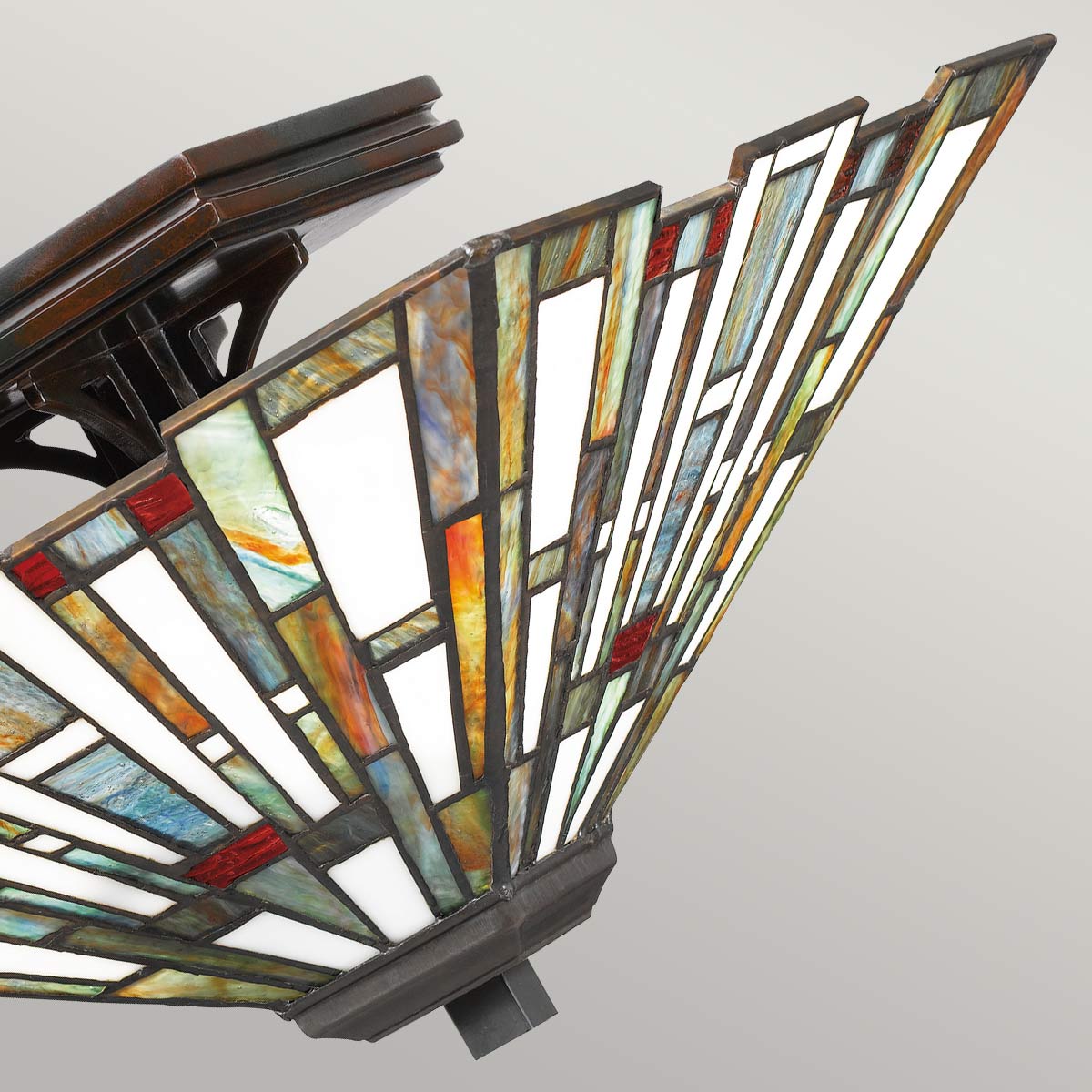 Quoizel Maybeck Deckenleuchte Bronze – Detailansicht