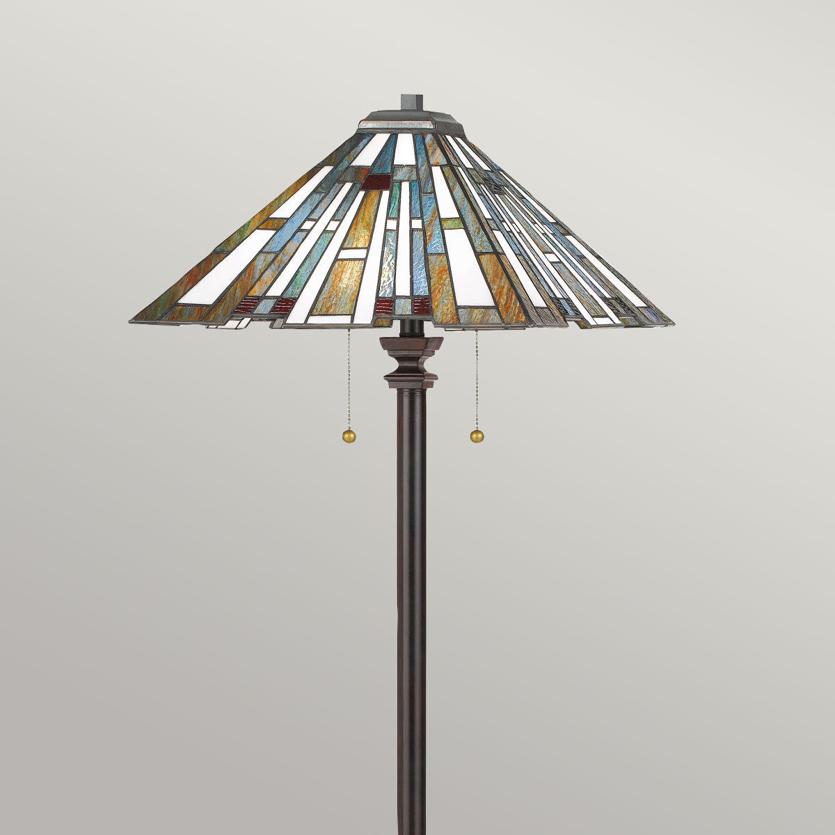Quoizel Maybeck Stehleuchte Bronze – Wohnambiente