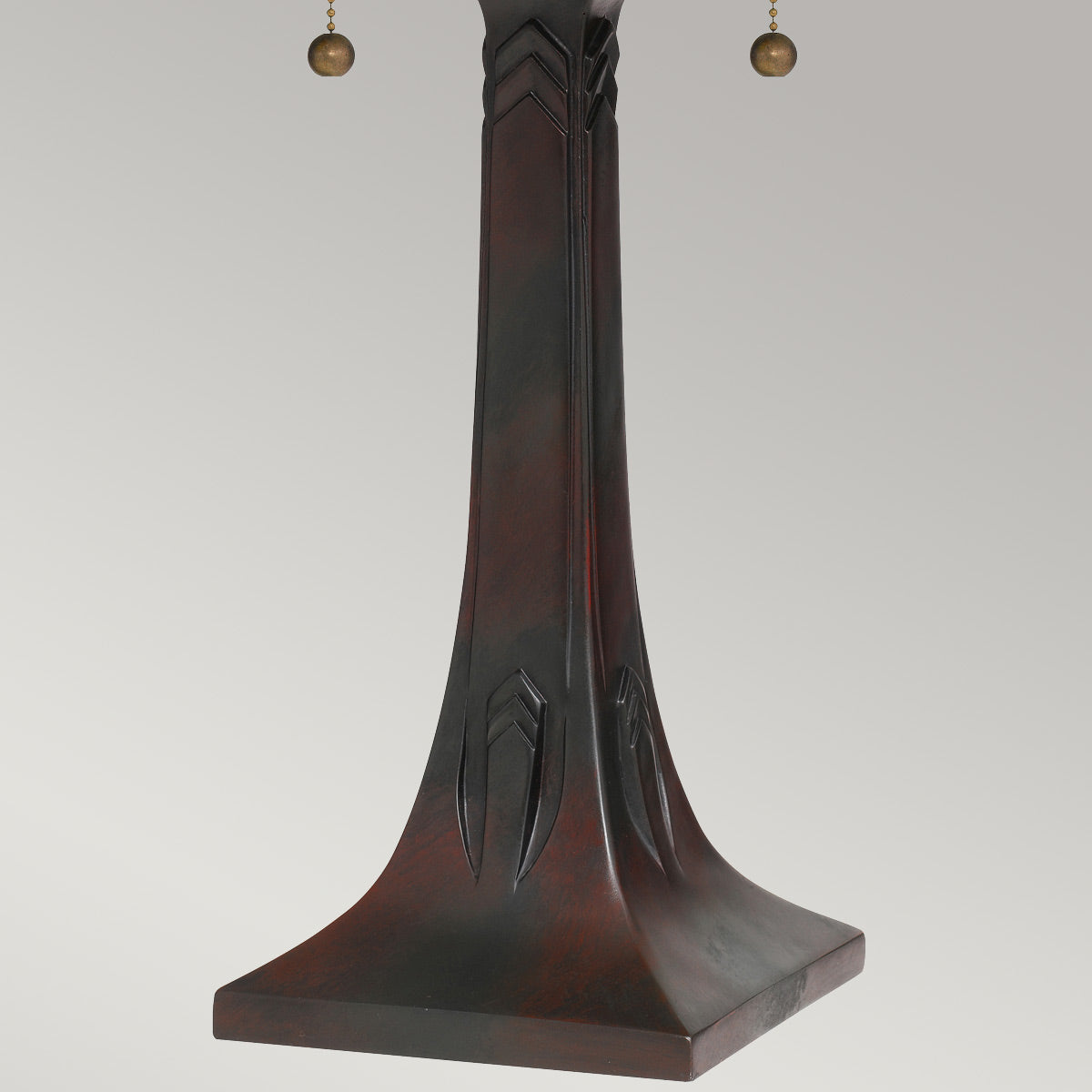 Quoizel Maybeck Tischlampe Bronze – Detailansicht