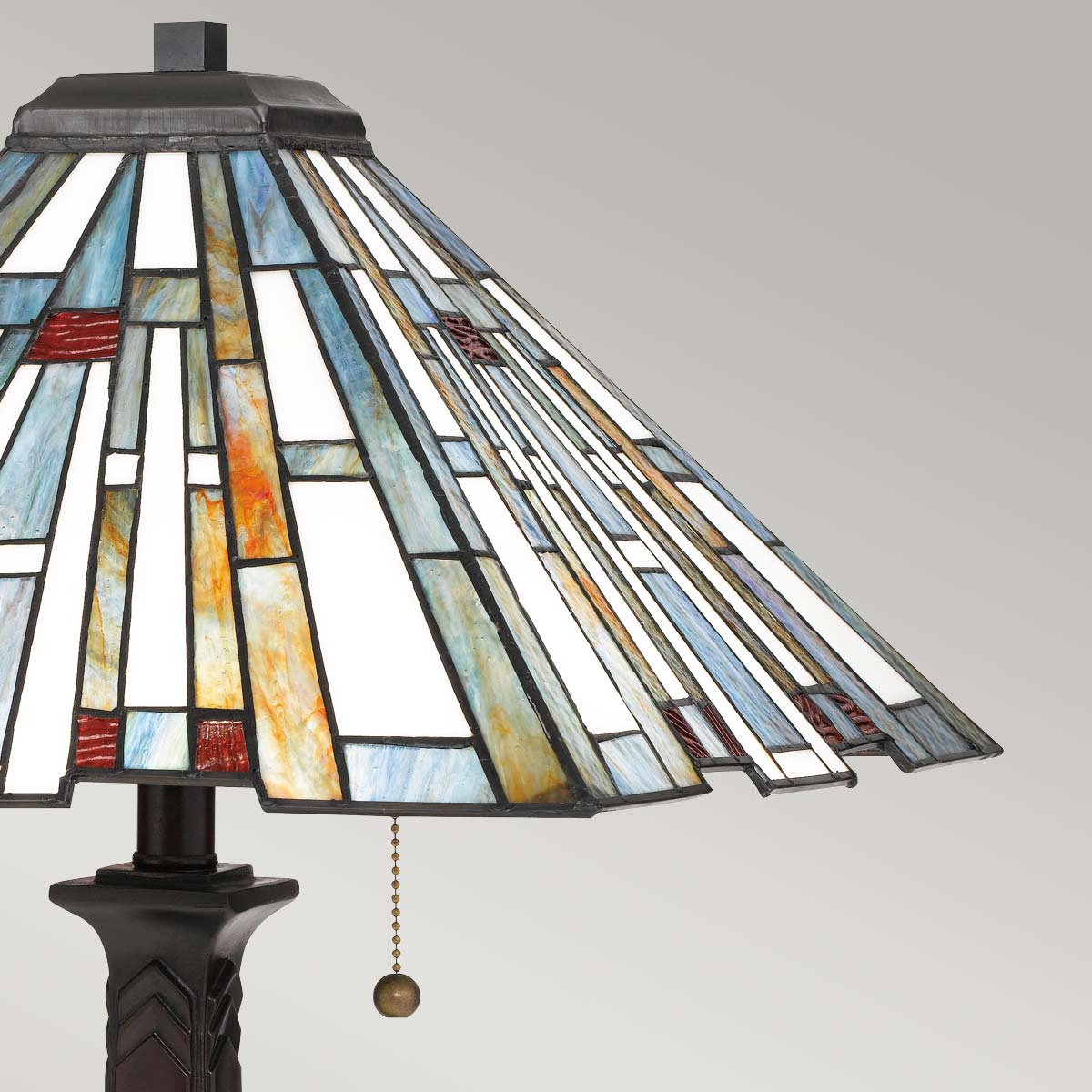 Quoizel Maybeck Tischlampe Bronze – Detailansicht 2