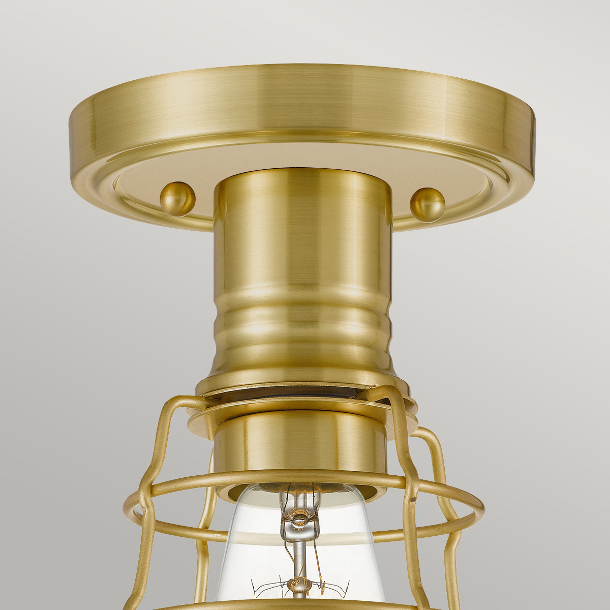 Quoizel Mixon Deckenleuchte Messing – Wohnambiente