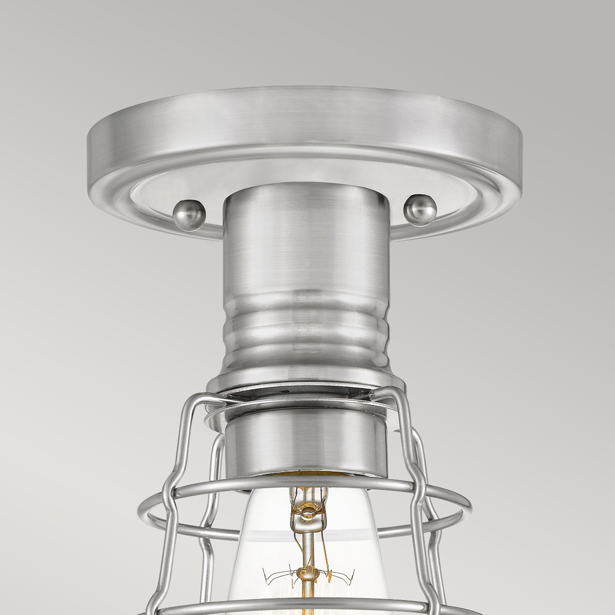 Quoizel Mixon Deckenleuchte Nickel – Wohnambiente