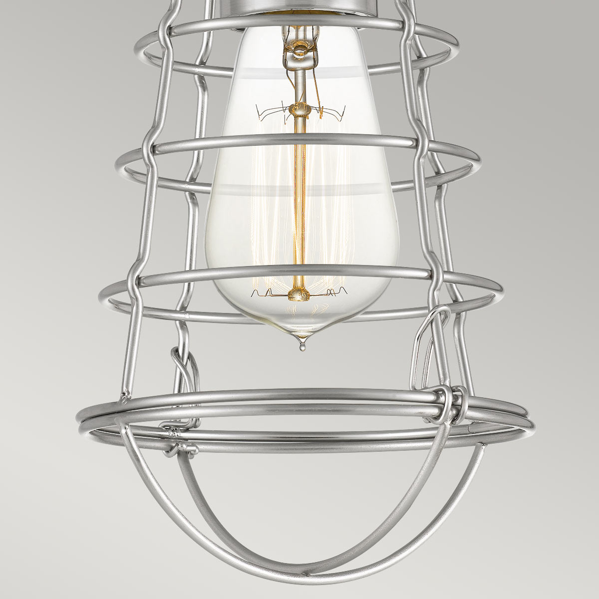 Quoizel Mixon Deckenleuchte Nickel – Detailansicht