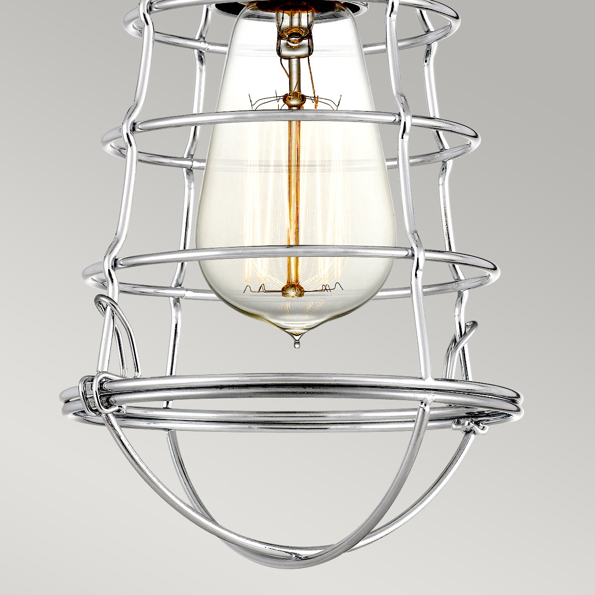 Quoizel Mixon Deckenleuchte Chrom – Detailansicht