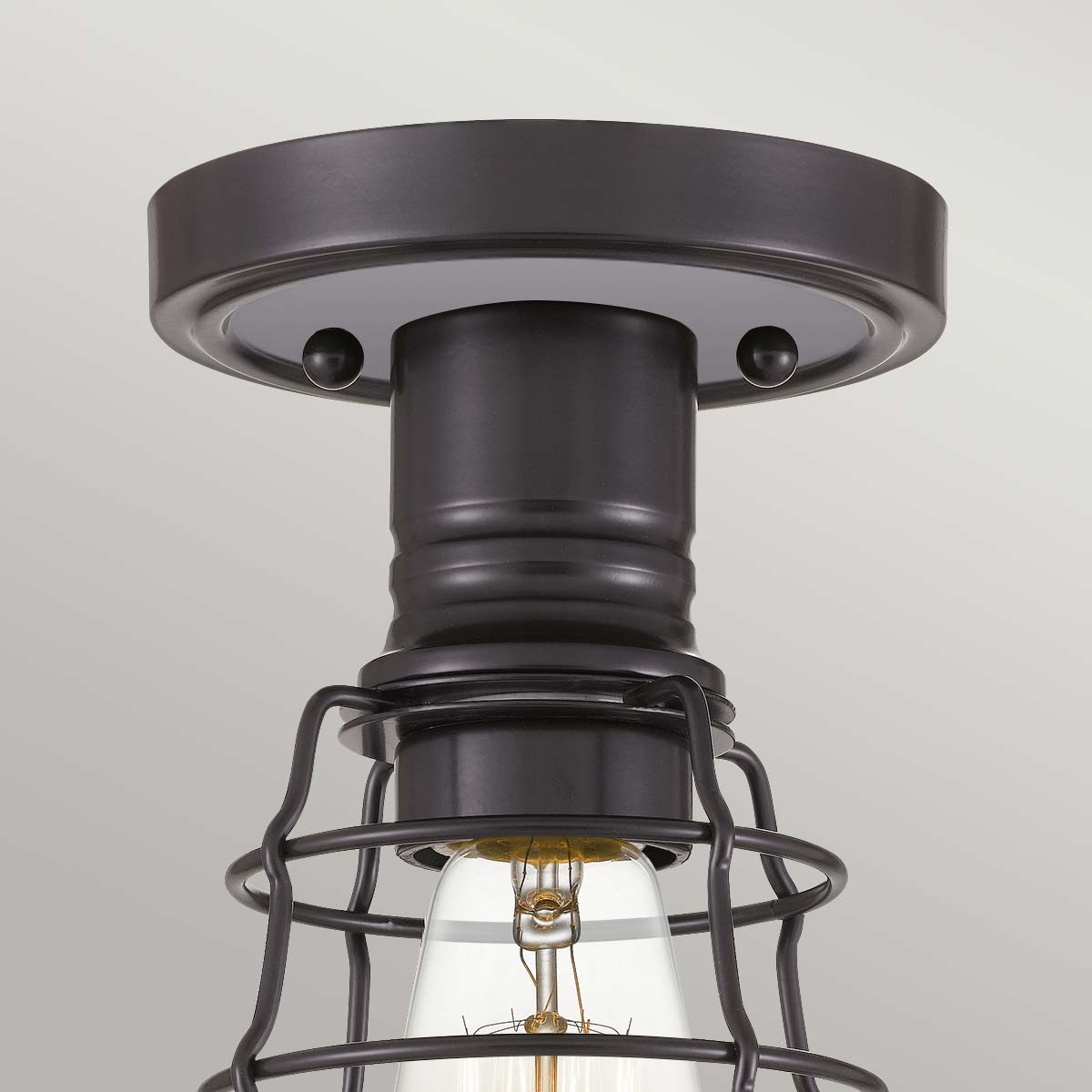 Quoizel Mixon Deckenleuchte Bronze – Wohnambiente