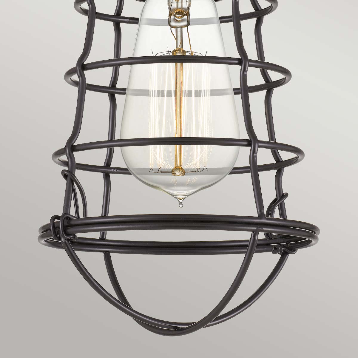 Quoizel Mixon Deckenleuchte Bronze – Detailansicht