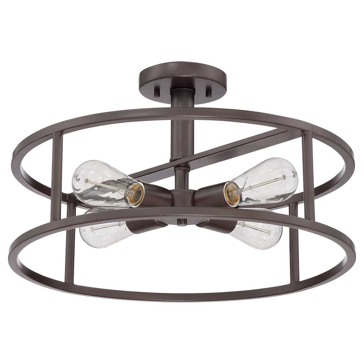 Quoizel New Deckenleuchte Bronze – Wohnambiente