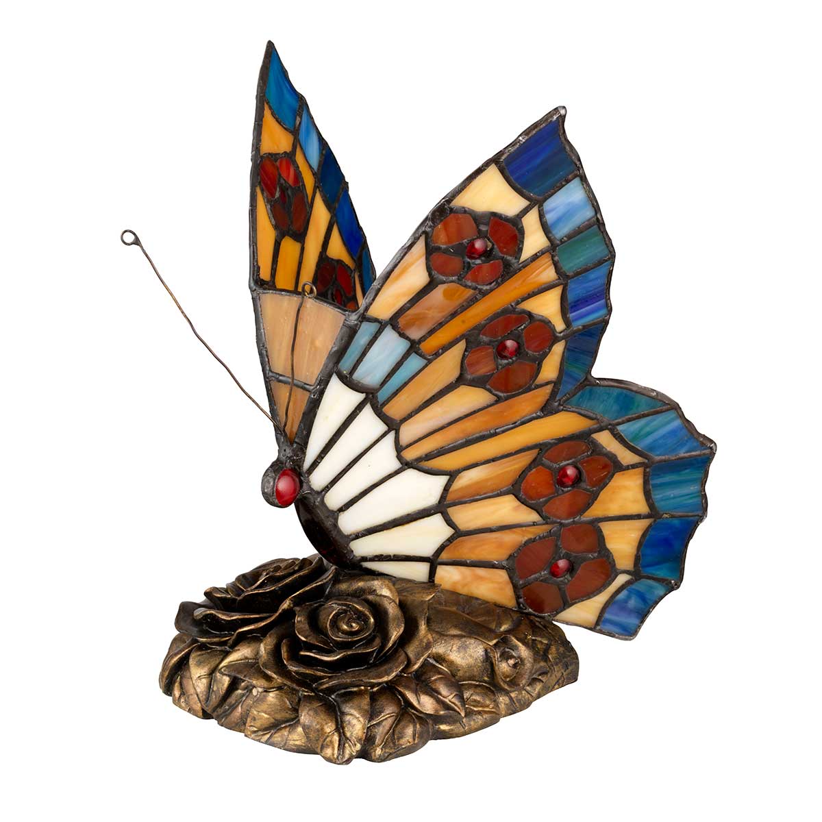 Quoizel Tiffany Tischlampe Bronze – Wohnambiente