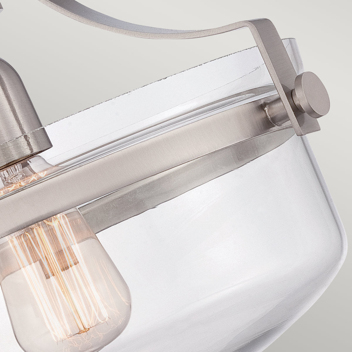 Quoizel Penn Deckenleuchte Nickel – Detailansicht 2
