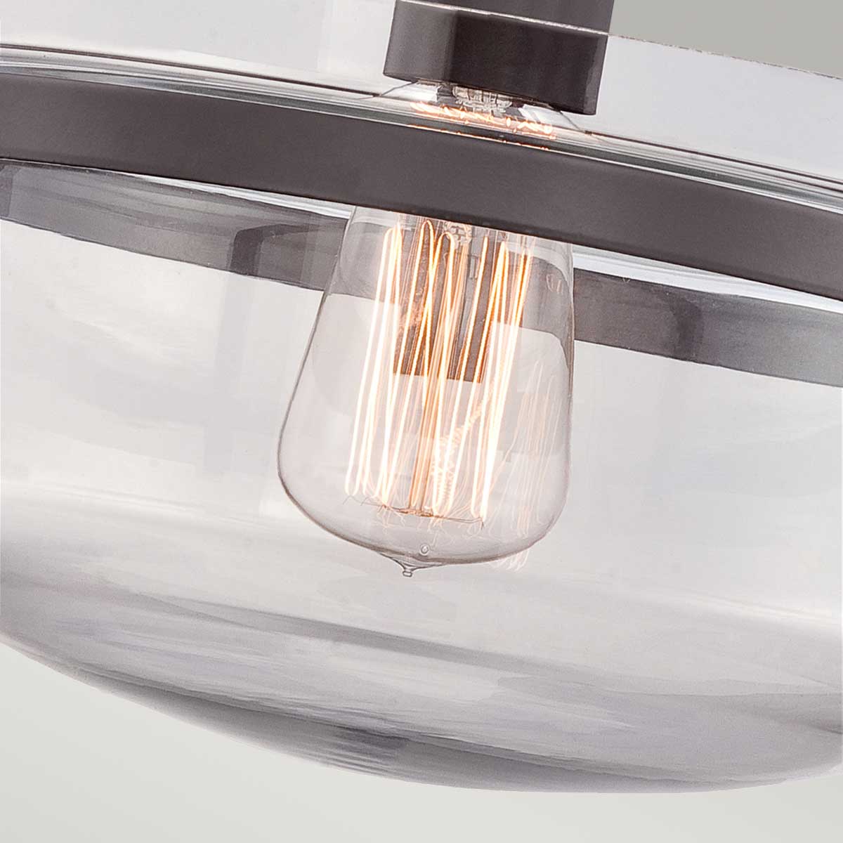 Quoizel Penn Deckenleuchte Bronze – Detailansicht 2
