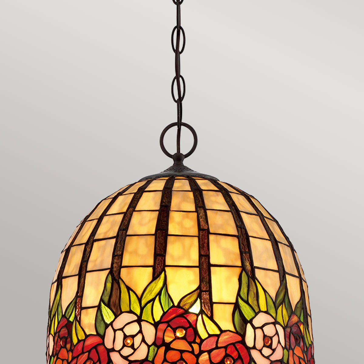 Quoizel Rosecliffe Pendelleuchte Bronze – Wohnambiente