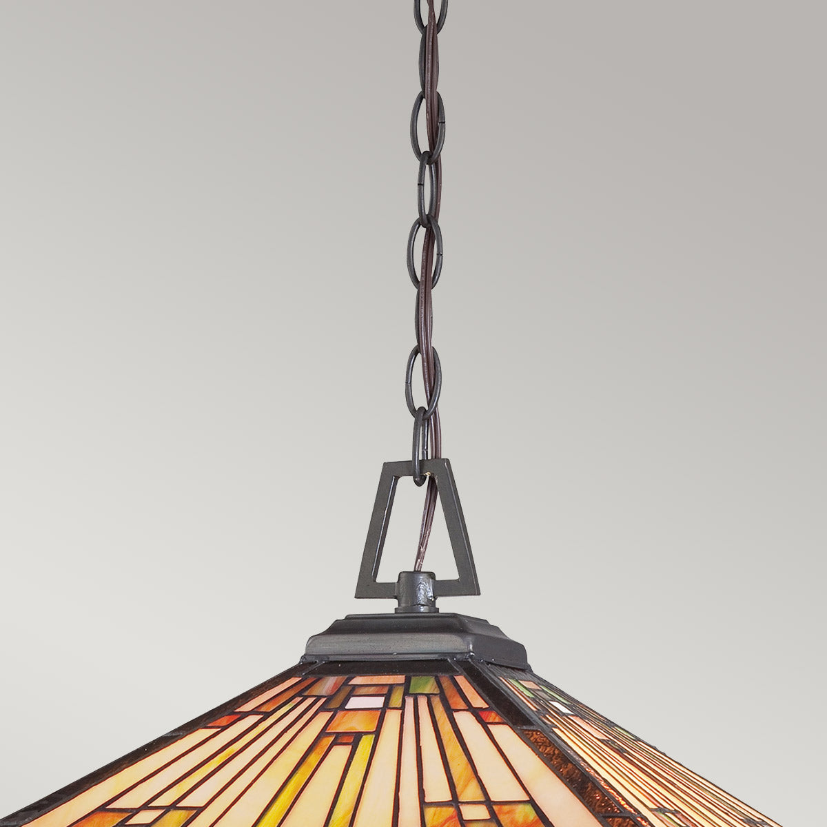Quoizel Stephen Pendelleuchte Bronze – Wohnambiente