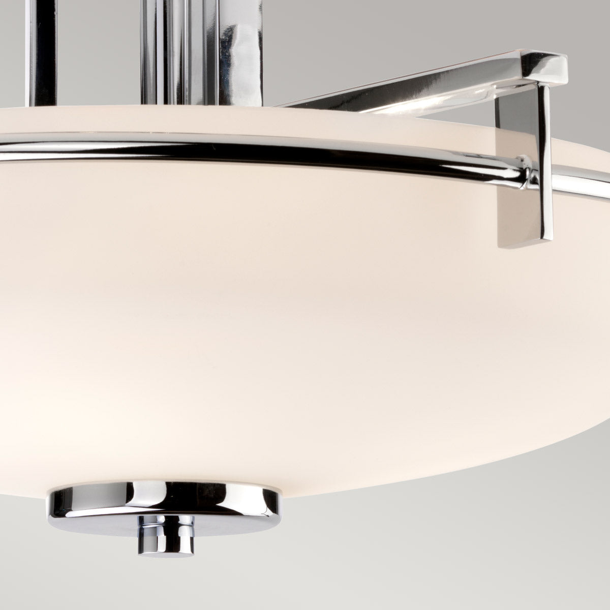 Quoizel Taylor Deckenleuchte Chrom – Detailansicht