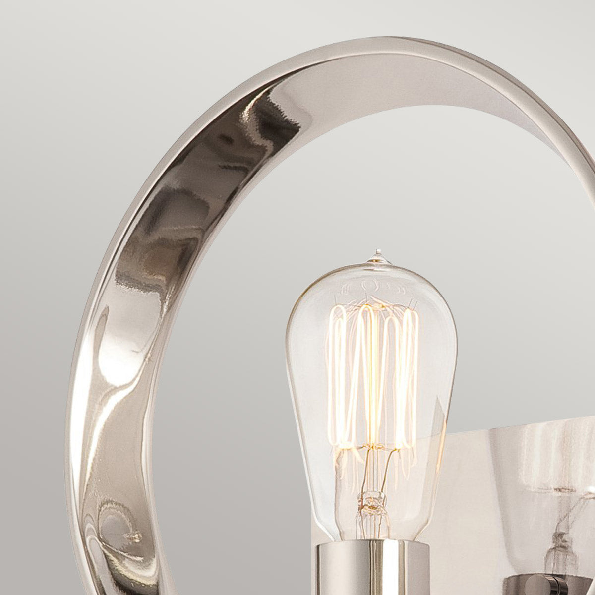 Quoizel Theater Wandleuchte Silber – Detailansicht