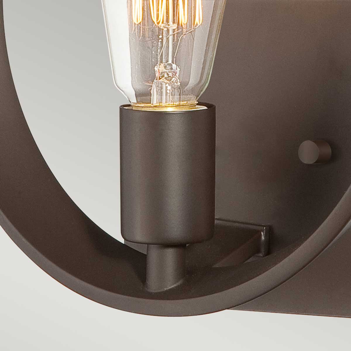 Quoizel Theater Wandleuchte Bronze – Detailansicht