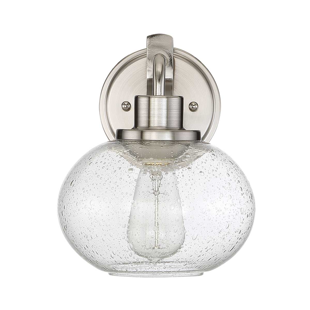 Quoizel Trilogy Wandleuchte Nickel – Wohnambiente
