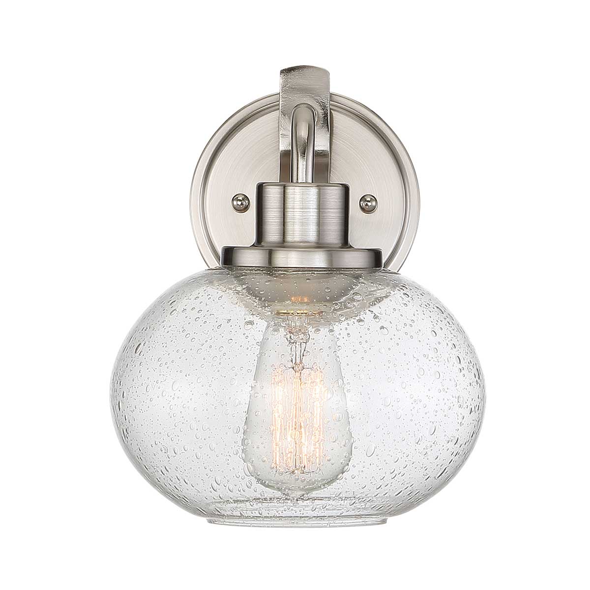 Quoizel Trilogy Wandleuchte Nickel – Detailansicht