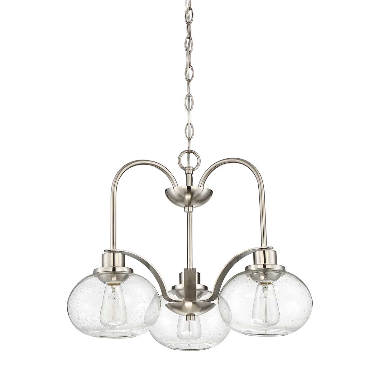 Quoizel Trilogy Kronleuchter Nickel – Wohnambiente