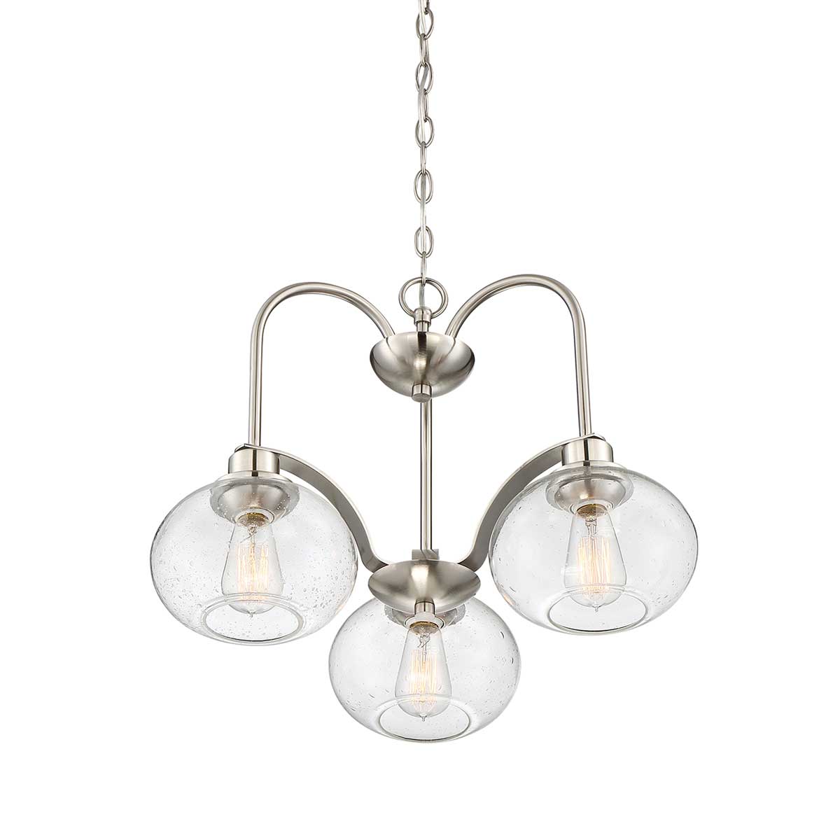 Quoizel Trilogy Kronleuchter Nickel – Detailansicht