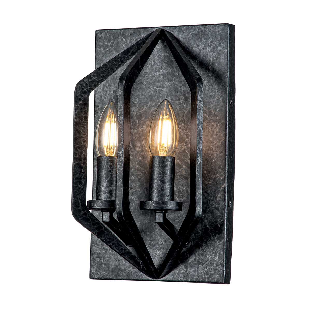Quoizel Vanguard Wandleuchte Schwarz