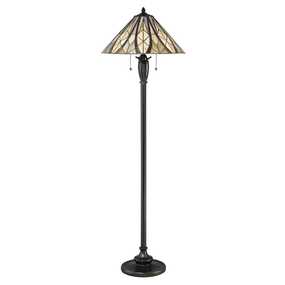 Quoizel 2 Stehleuchte Bronze – Wohnambiente