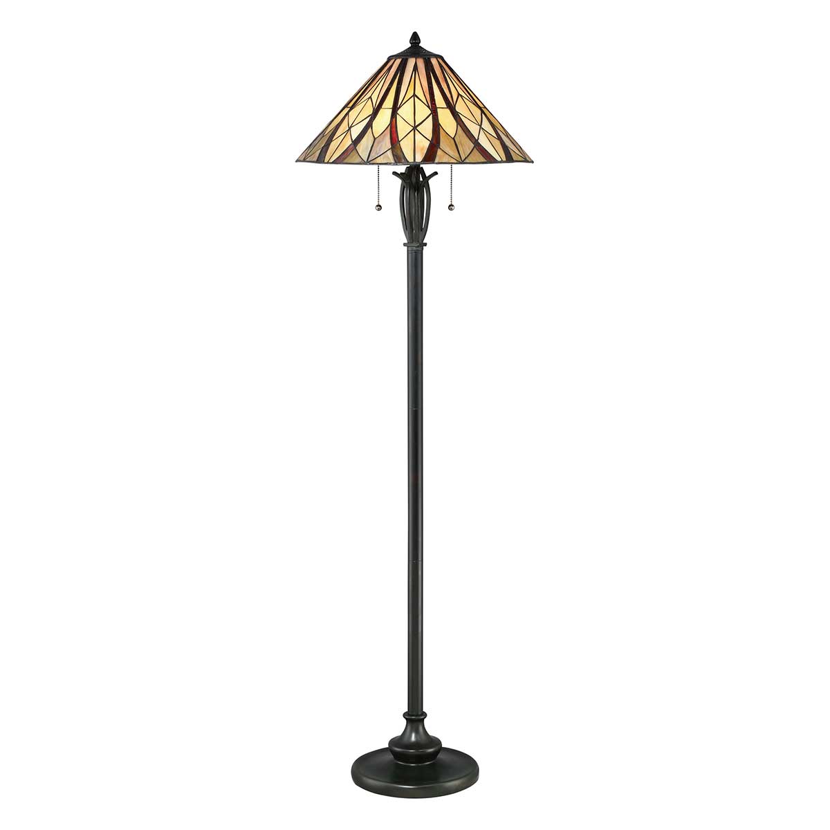 Quoizel 2 Stehleuchte Bronze