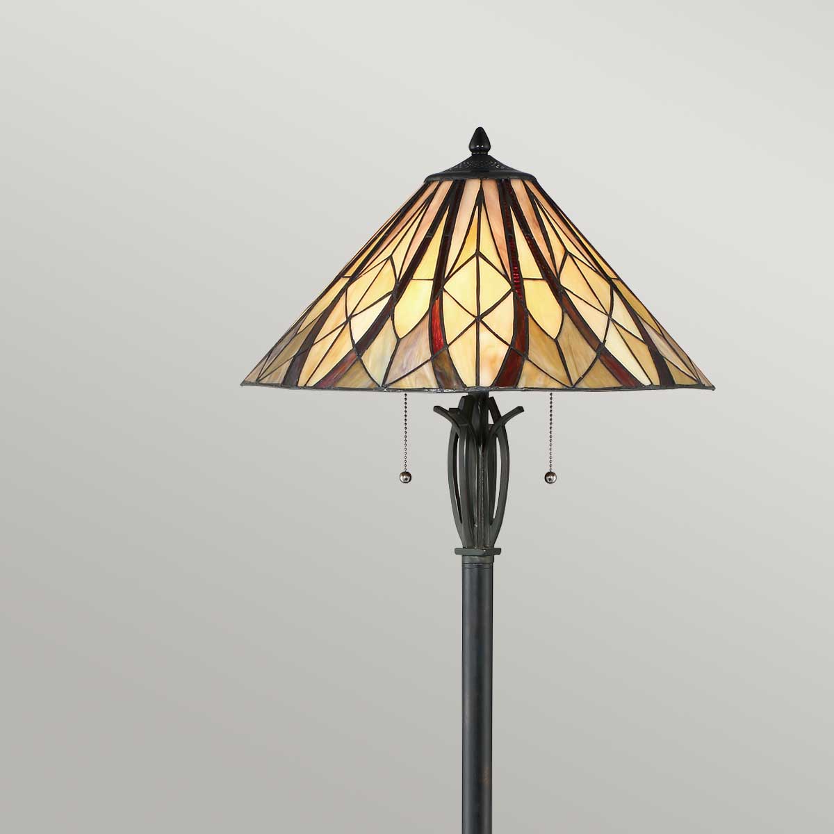 Quoizel 2 Stehleuchte Bronze – Detailansicht 2