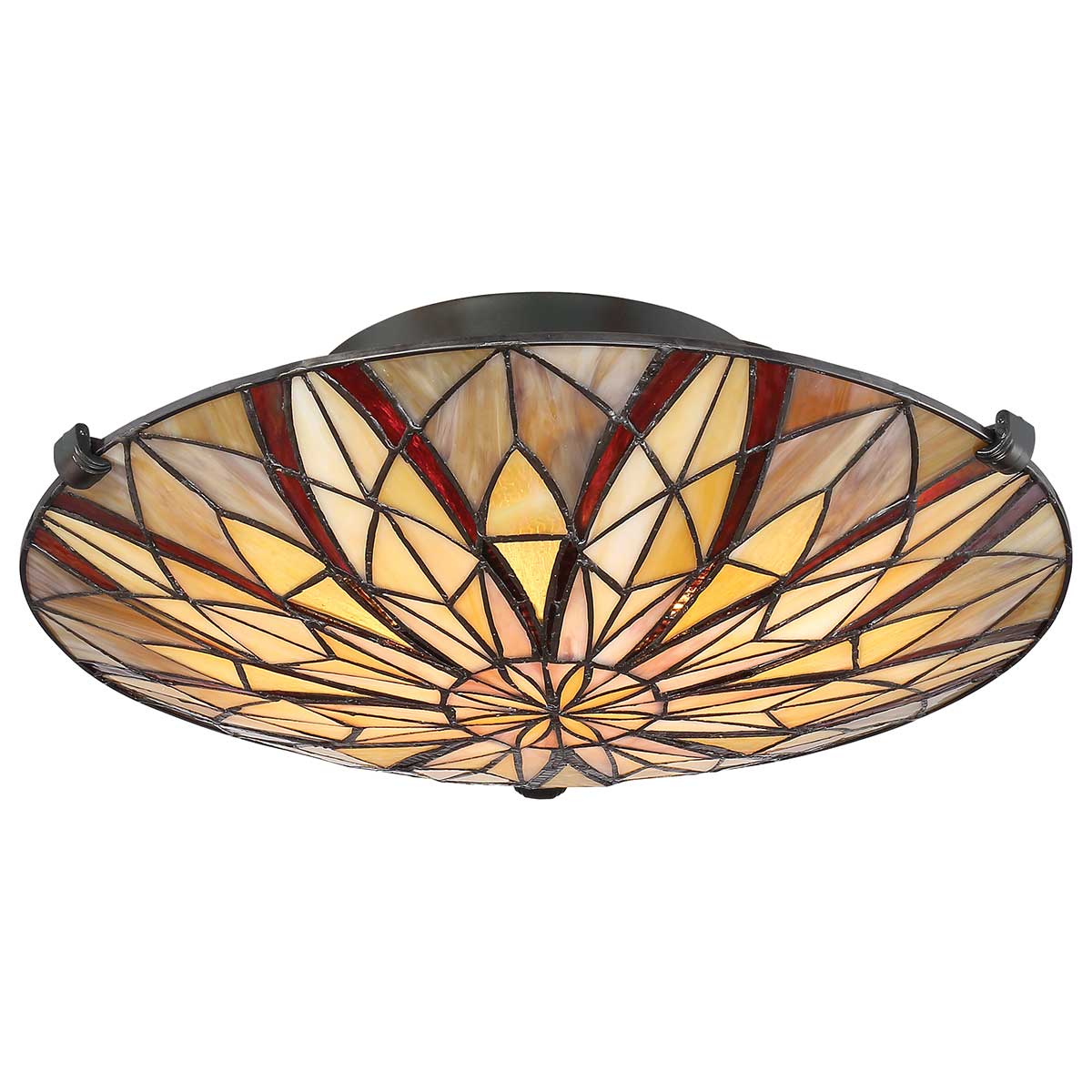 Quoizel 2 Deckenleuchte Bronze – Detailansicht