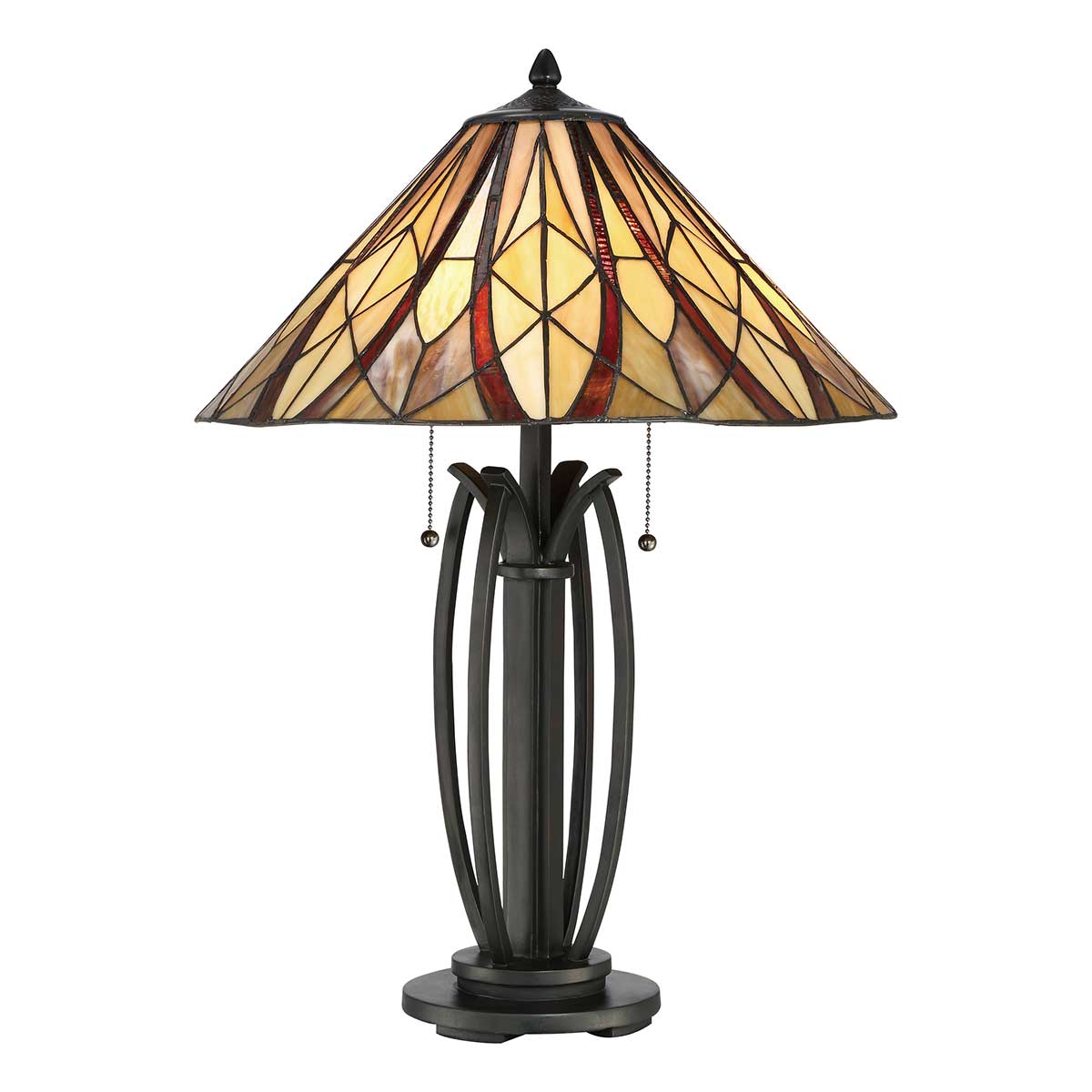 Quoizel 2 Tischlampe Bronze