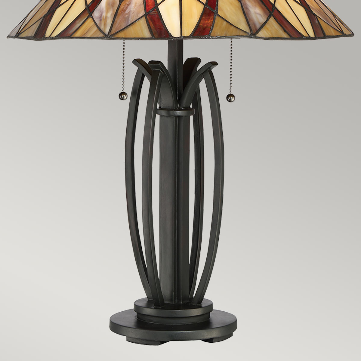 Quoizel 2 Tischlampe Bronze – Detailansicht 3