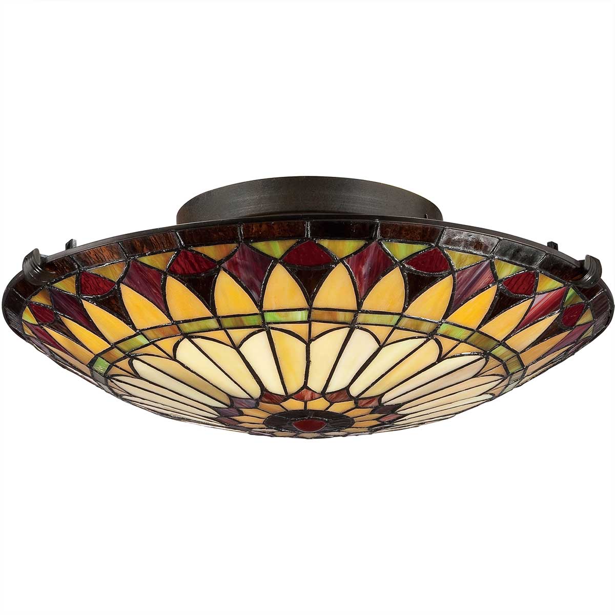 Quoizel West Deckenleuchte Bronze – Wohnambiente