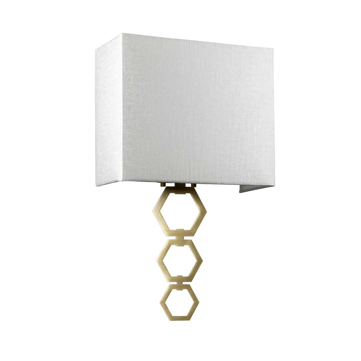 Elstead Ria Wandleuchte Messing – Wohnambiente