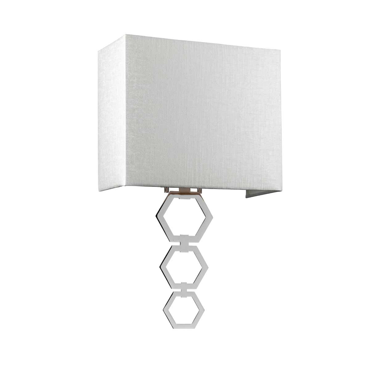 Elstead Ria Wandleuchte Chrom – Wohnambiente